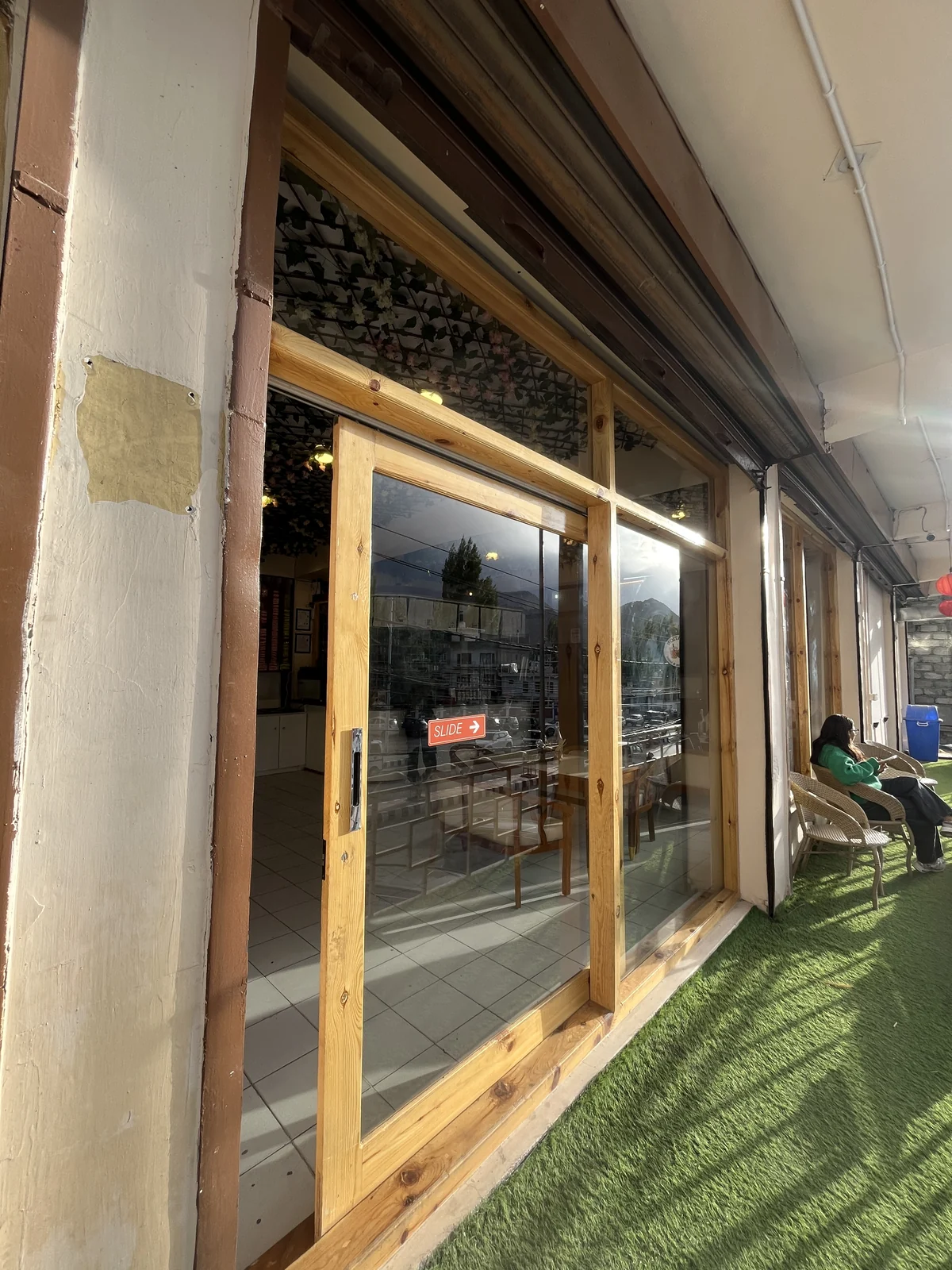 K-Station exterior and surrounding Leh street