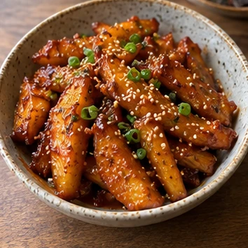 Representative photograph of Honey\ Chilli\ Potato