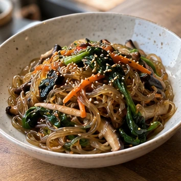 Representative photograph of Japchae
