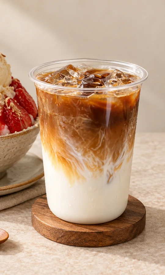 Representative photograph of Iced Latte